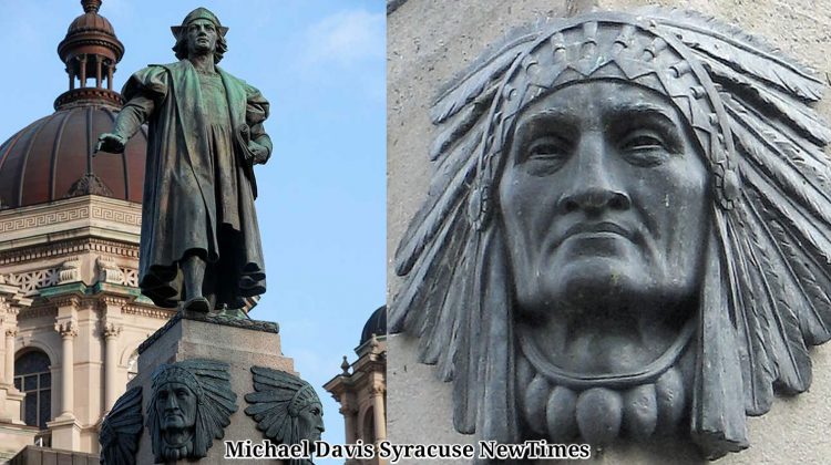 Columbus Statue in Syracuse
